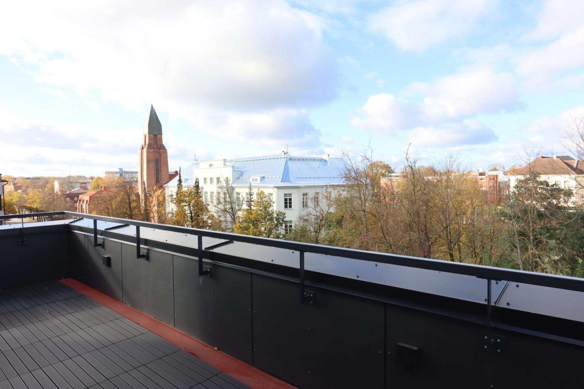 Aatrium Kinnisvara Riia Str 22 Apartment 80 M2 With 45 M2 Terrace Tartu Exteriér fotografie